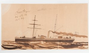 釣り船NORRA HELSINGLAND 作： Per Wilhelm Cedergren